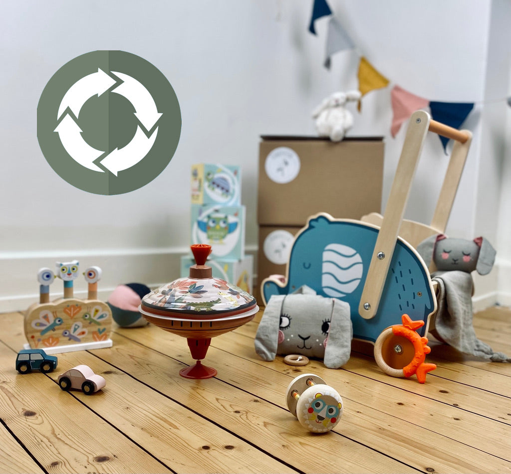 Second hand babybox – prenumeration med återanvända leksaker och produkter