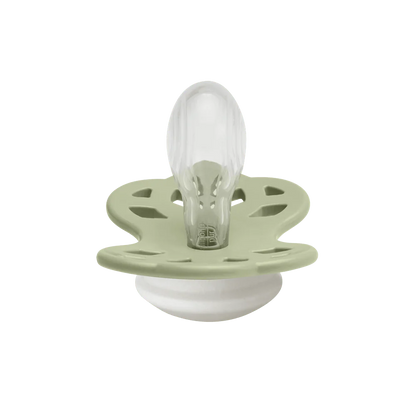 BIBS nattnapp Glow in the Dark för nyfödda och småbarn visas från sidan